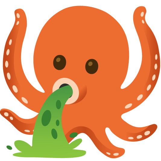 :puking_octopus: